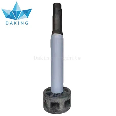 Grafitinis rotorius aliuminio degazavimui