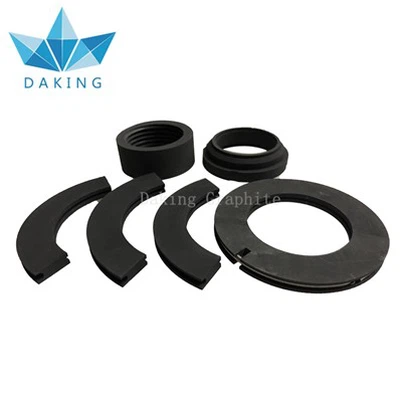 Trijų segmentų grafito žiedas