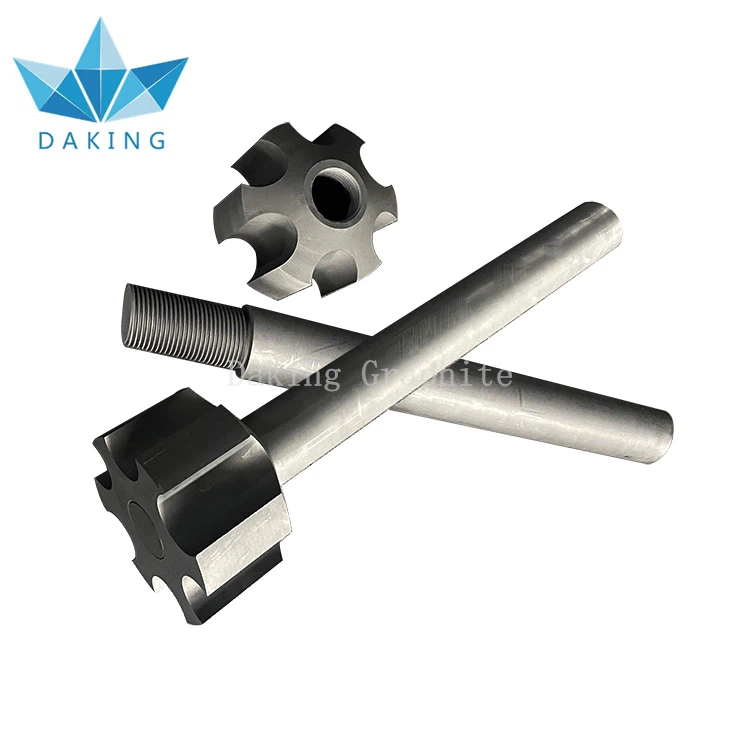 Grafitinis rotorius ir velenas